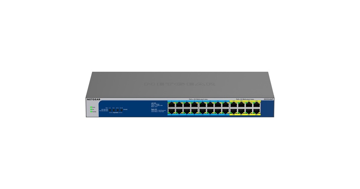 NetgearGS524UP switch