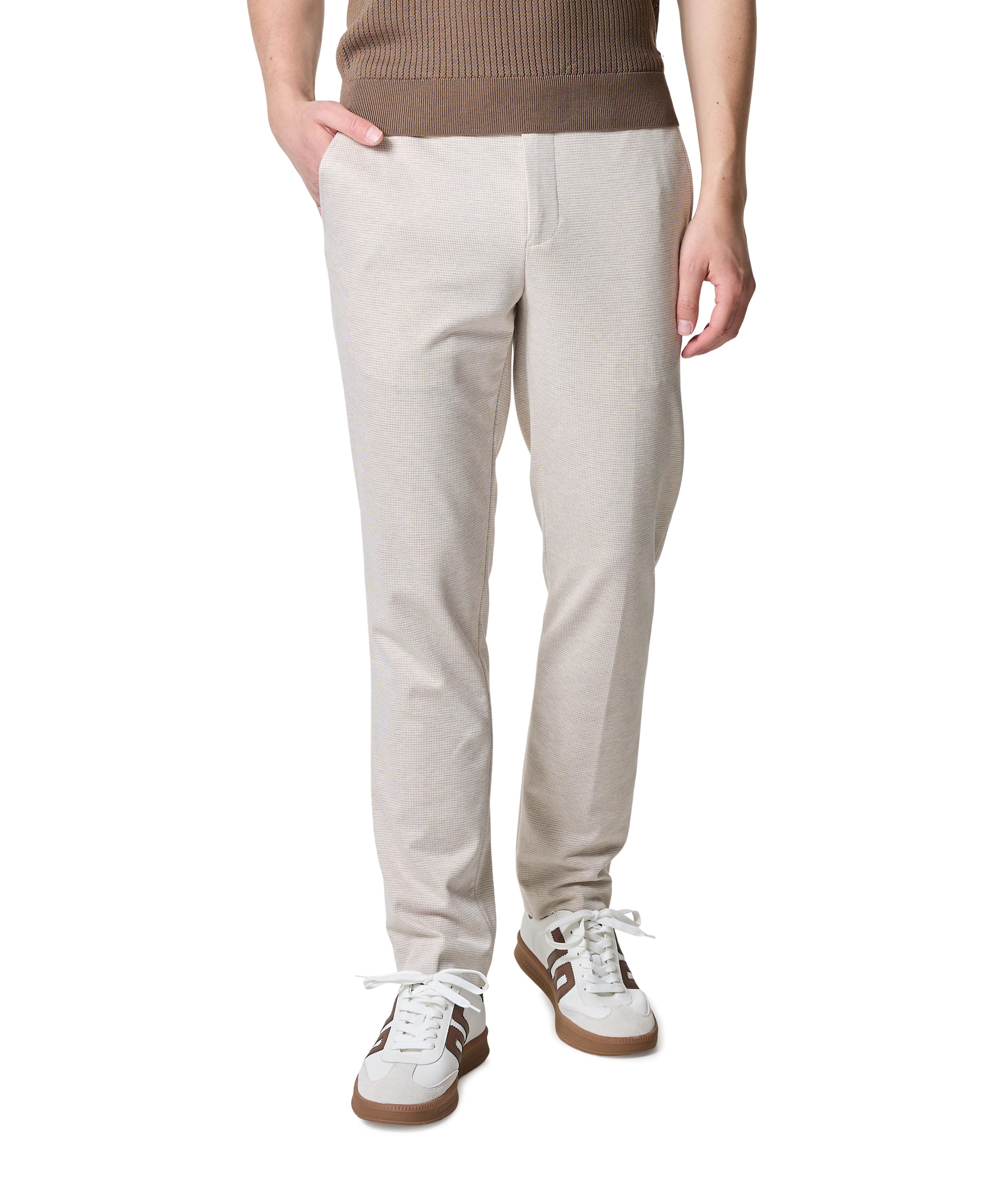 Born with appetite Das Pants heren pantalon beige