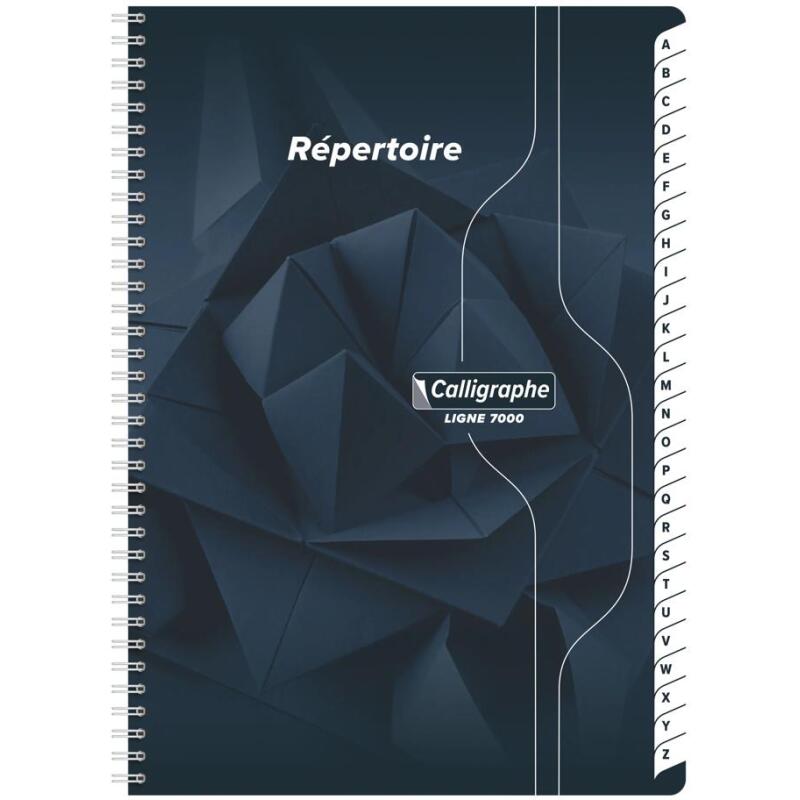 Répertoire reliure intégrale 7000 A4 180 pages petits carreaux 70 g - Assortis