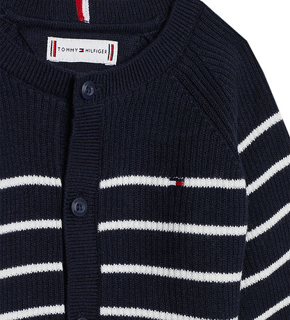 Tommy Hilfiger Gave?ske - Cardigan/Bukser - Strik - Desert Sky S