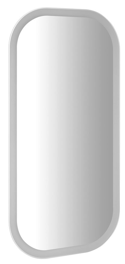 Sapho Manor spiegel met afgeronde hoeken en led verlichting 50x100cm