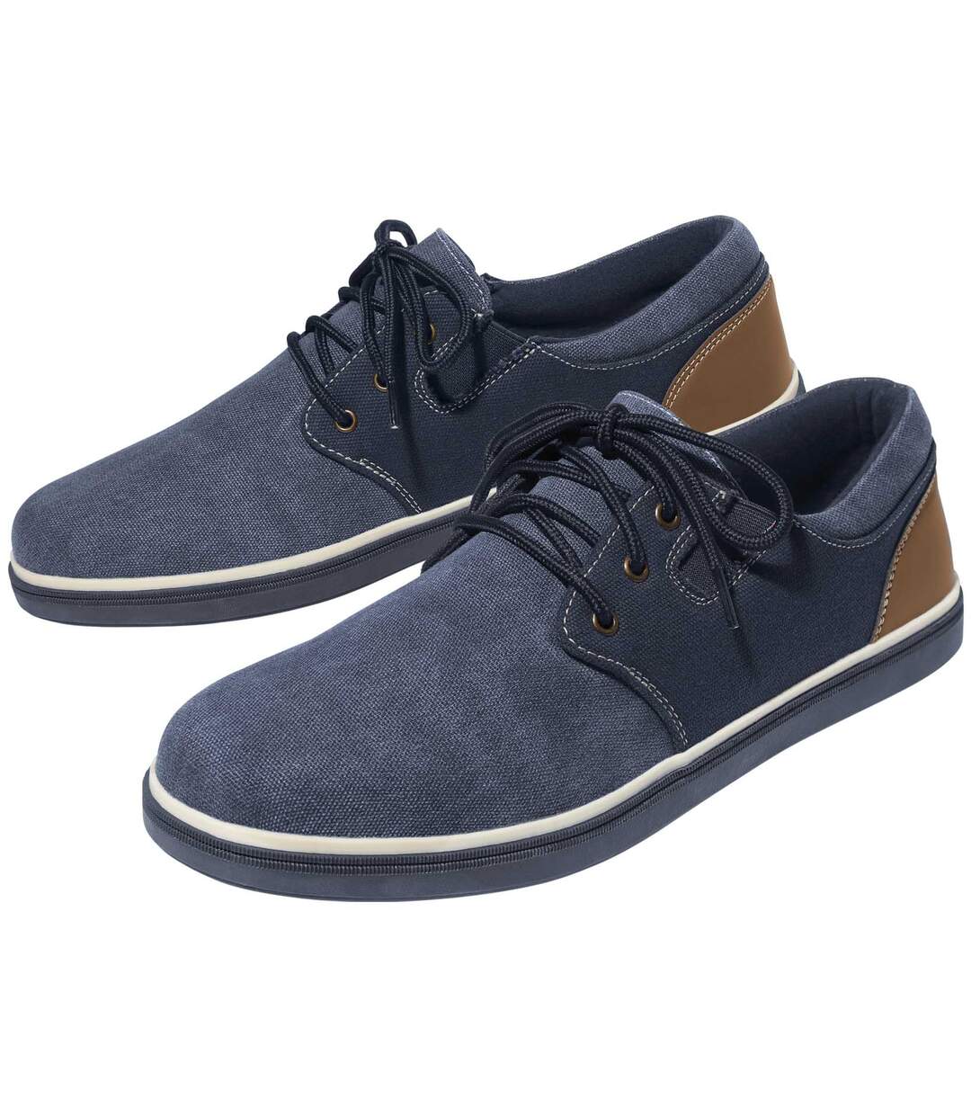 Mocassins Elastiqués en Toile