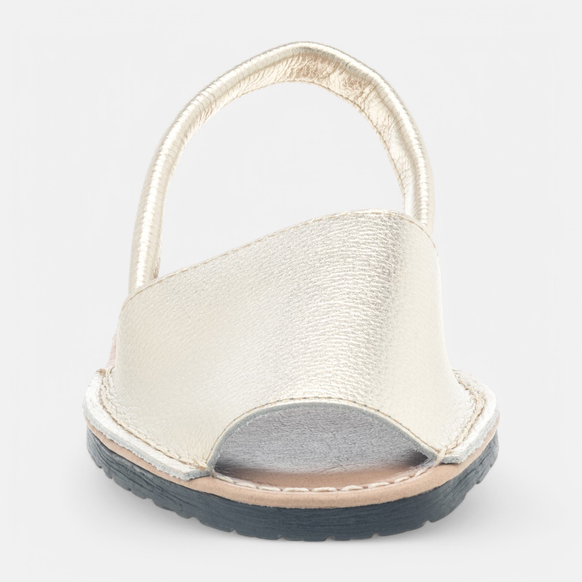 Sandales Femme en cuir or
