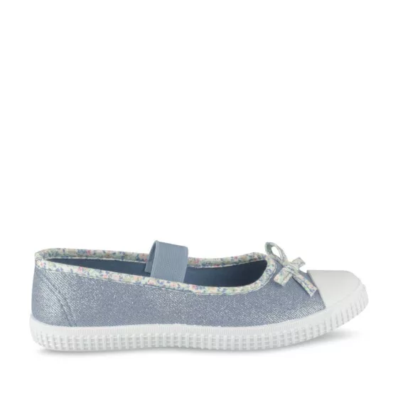 Baskets BLEU LOVELY SKULL
