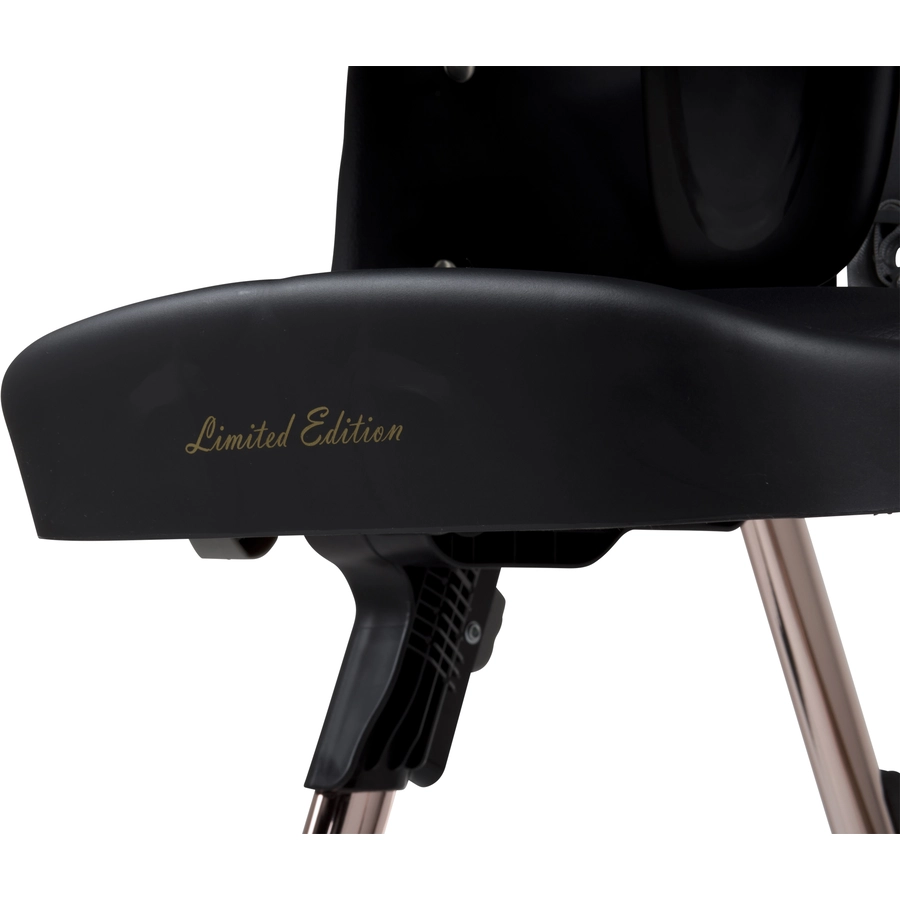 babyGO Hochstuhl Divan Black-Gold