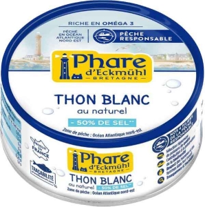 Phare d'Eckmühl Weisser Thunfisch nature salzarm, 160g