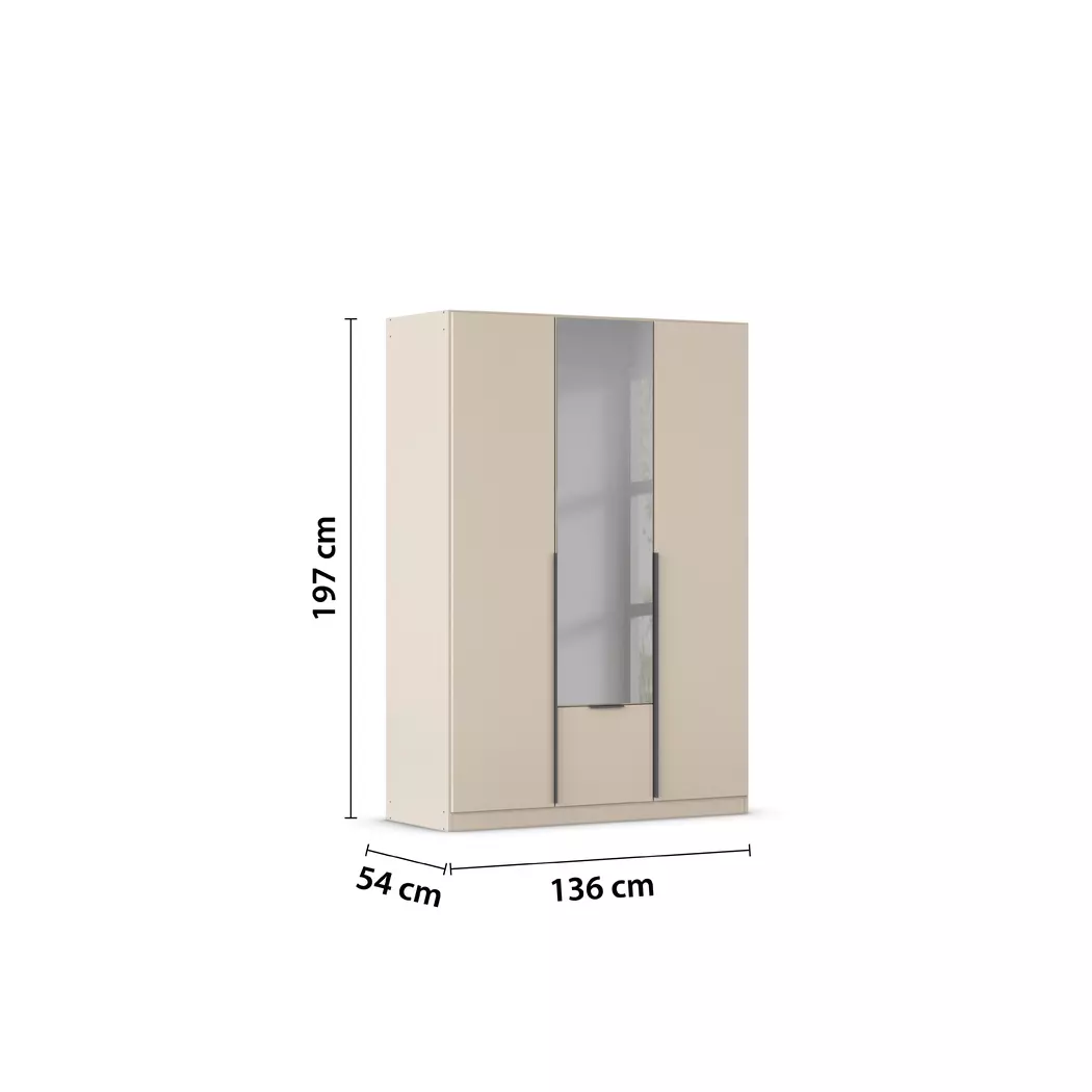 Kleiderschrank Anni 136 x 197 cm