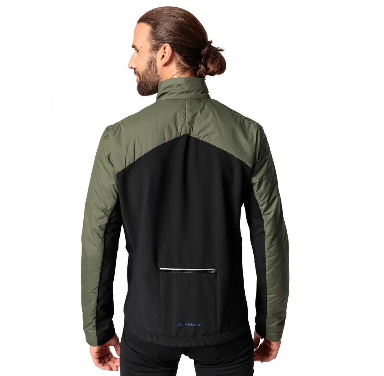 VAUDE Posta Insulation Fietsjack Groen/Zwart Heren