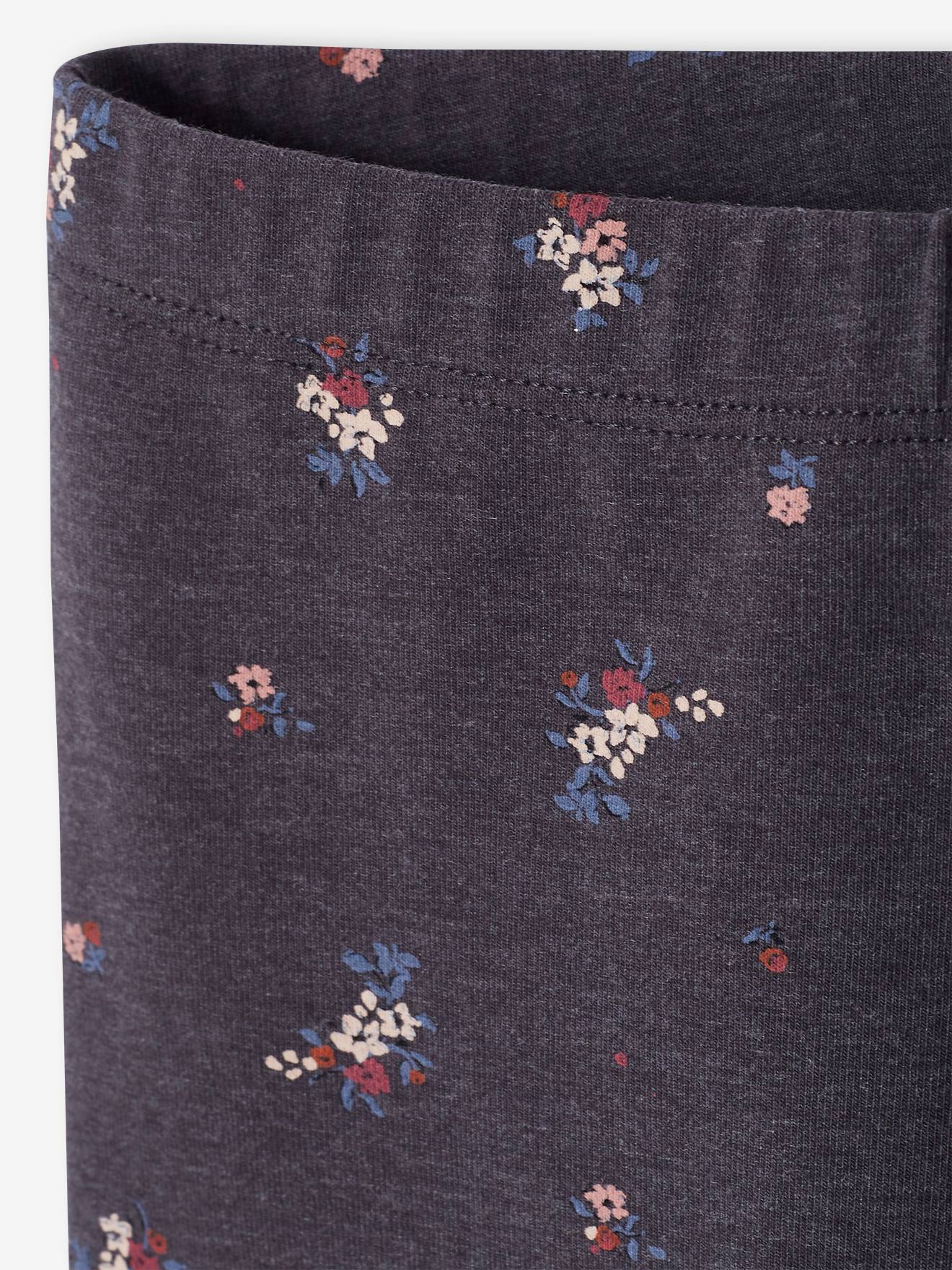 Leggings com estampa de chocolate para meninas