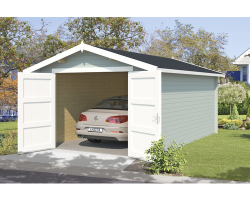 Enkele garage Outdoor Life Mauritius 381,8 x 560 cm gletsjergroen
