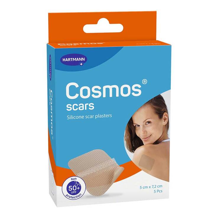 Cosmos Scars Narbenpflaster 5x7,2 cm, 5 St