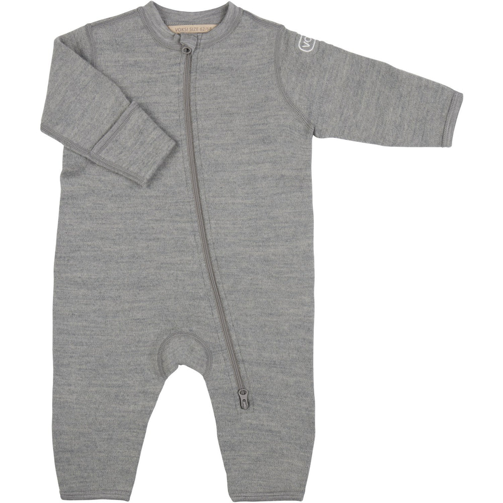 Køb Voksi® Melan Grey Wool Heldragt Fleece