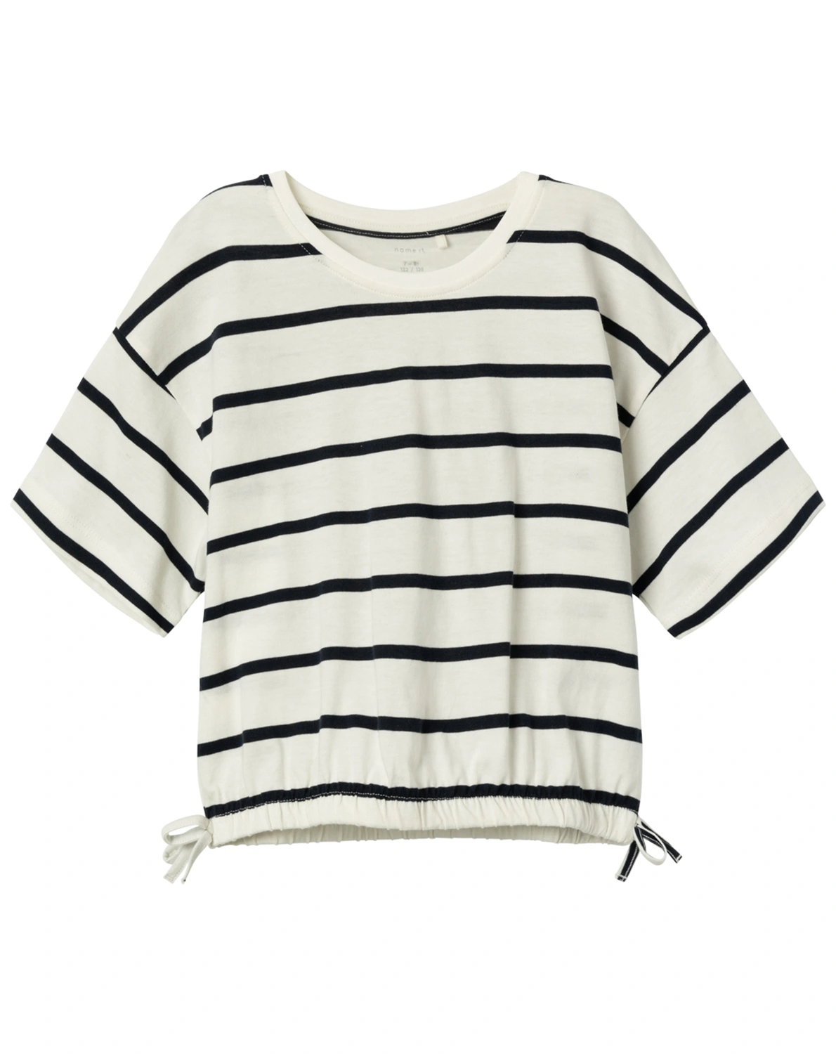 T-Shirt NKFFUNION STRIPES in jet stream