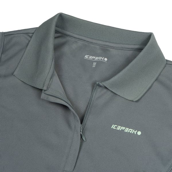 Polo randonnée ICEPEAK BAZINE POLO SHIRT W OLIVE FONCE