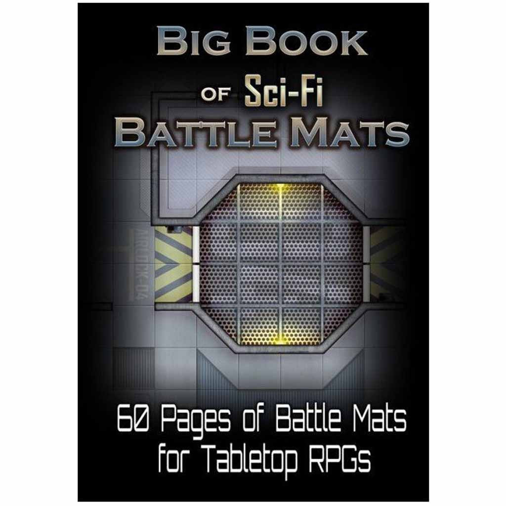 Livre Plateau de Jeu : Big Book of Sci-Fi Battle Mats (A4)