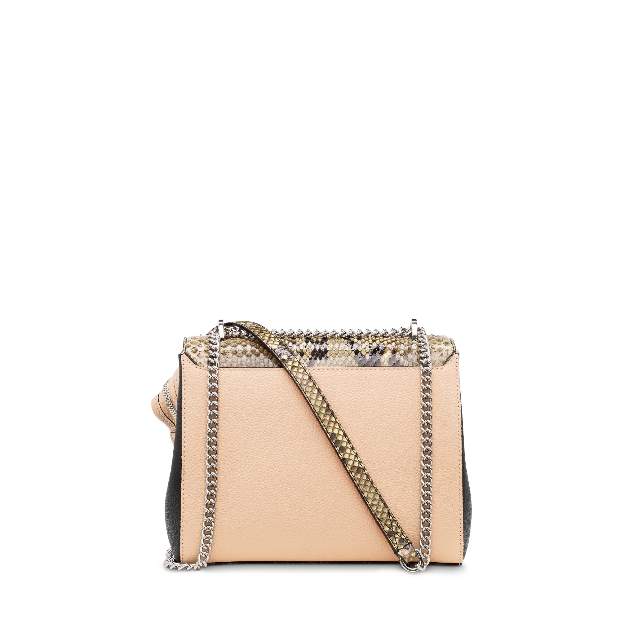 Sac rabat avec poignée  Ninon de Lancel-Pollen/Nude/Noir