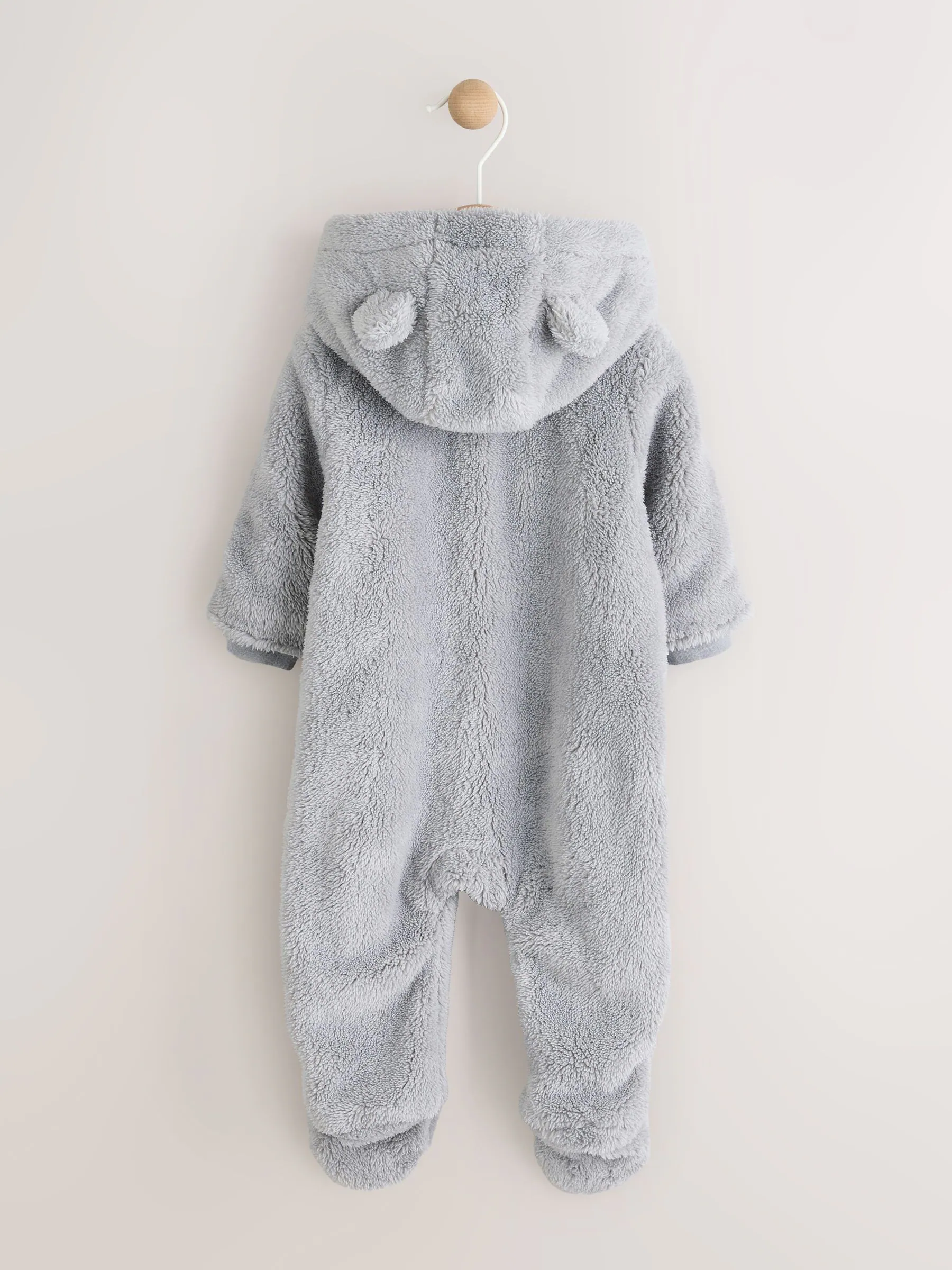 Grijs - Fleece babypakje