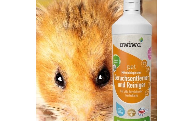 Awiwa pet Reiniger und Geruchsentferner für Tiere 1 Liter