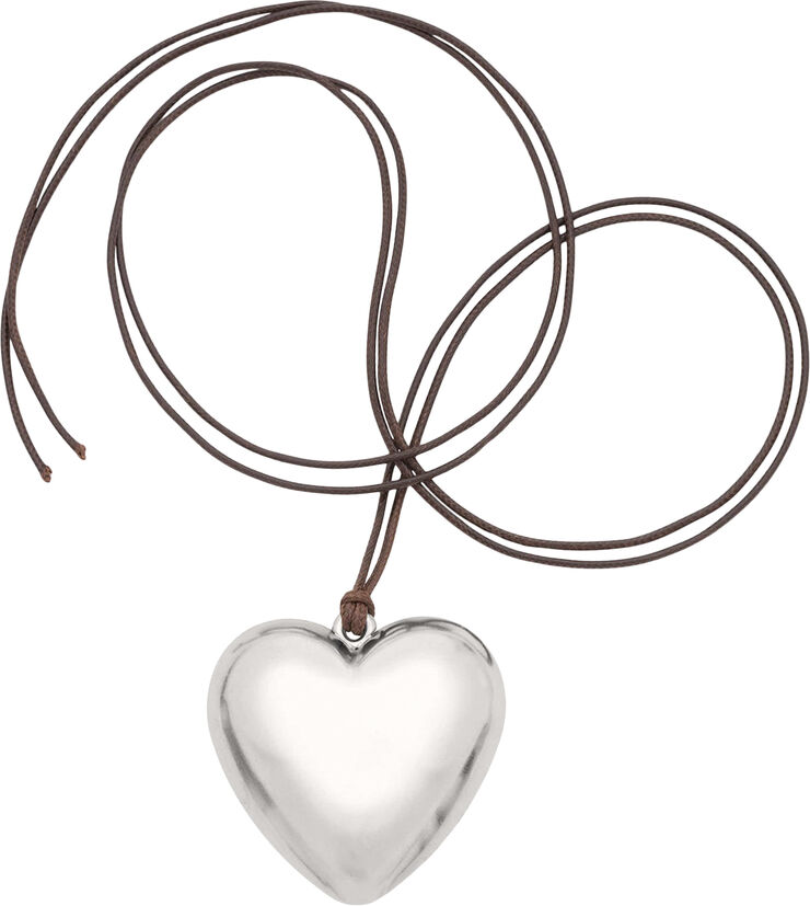 The Good Statement SPIRIT NECKLACE / BIG HEART Silver