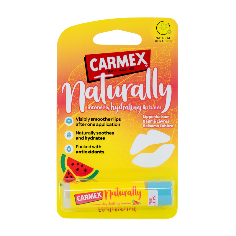 CARMEX Lippenbalsam Naturally<br>4.25 g, Stick, Balsam, Watermelon