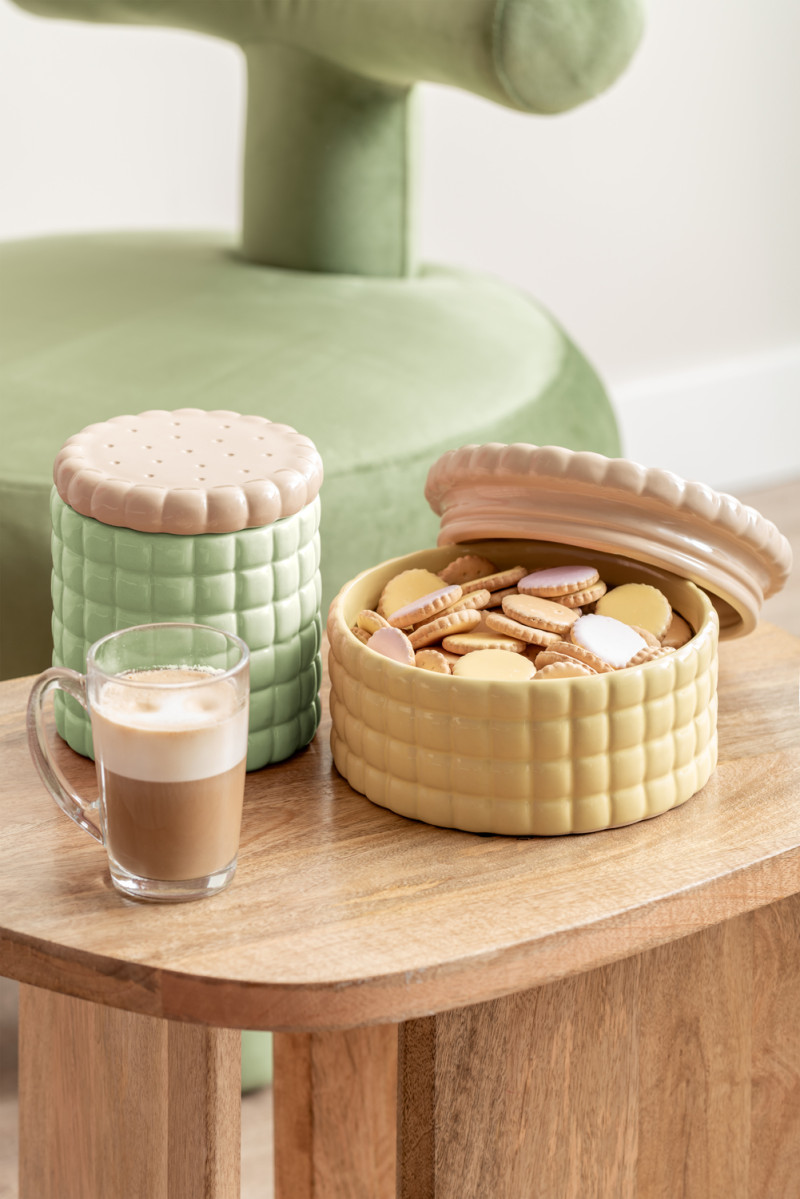 Storage Jar Biscuit Box PT3981LG Soft green