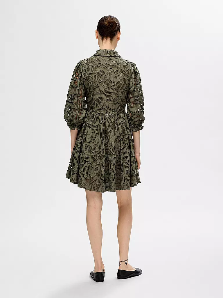 SELECTED FEMME Minikleid SLFALLIA olive