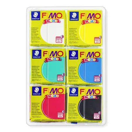 STAEDTLER® FIMO® kids Modelliermasse colour Pack basic