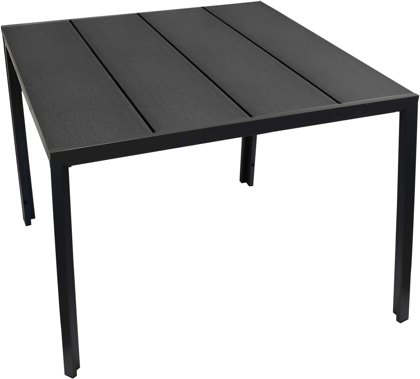 Kynast Gartentisch Aluminium 90 x 90 cm Nonwood anthrazit/schwarz, 613-401576