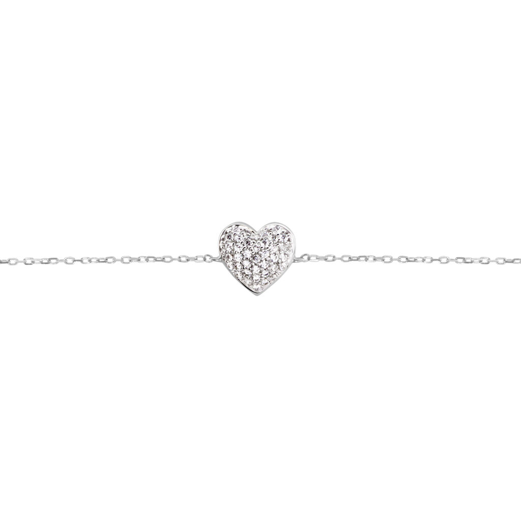 Bracelet Dann Or Blanc Oxyde De Zirconium