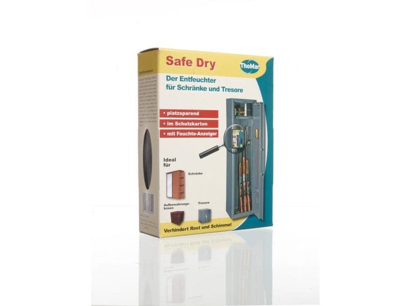 ThoMar Trockenmittel Safe Dry für Schränke und Tresore Luftentfeuchter für Schränke und Tresore