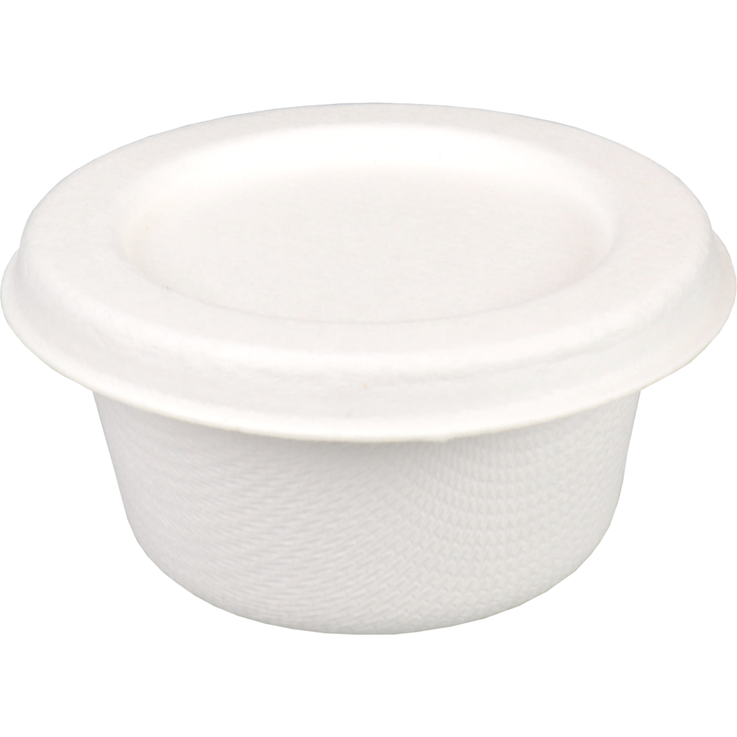 Depa Schaal, sausbakje, bagasse (suikerrietpulp), 55ml, wit