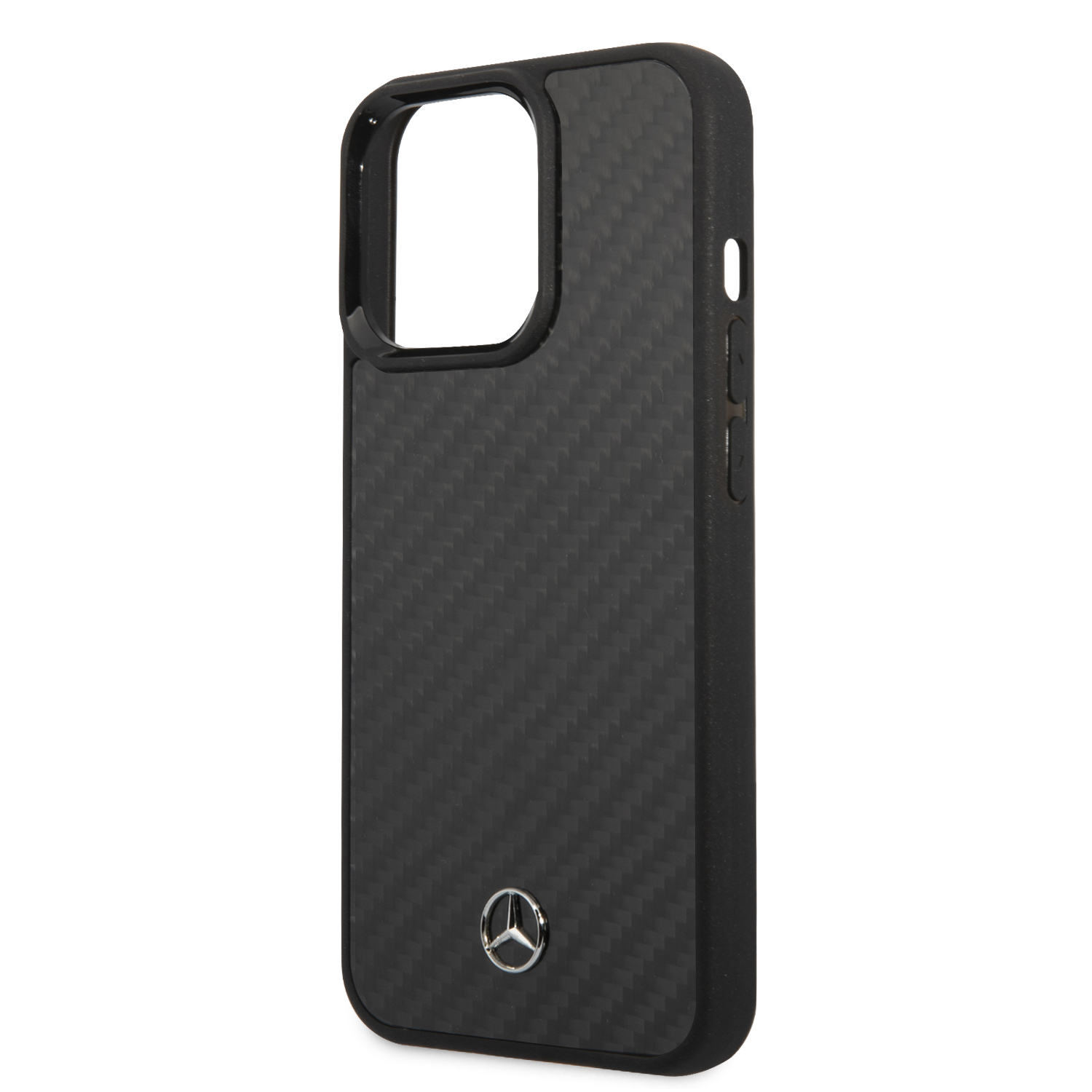 iPhone 13 Pro Hardcase Hülle Carbon Dynamic (MEHCP13RCABK) - Schwarz