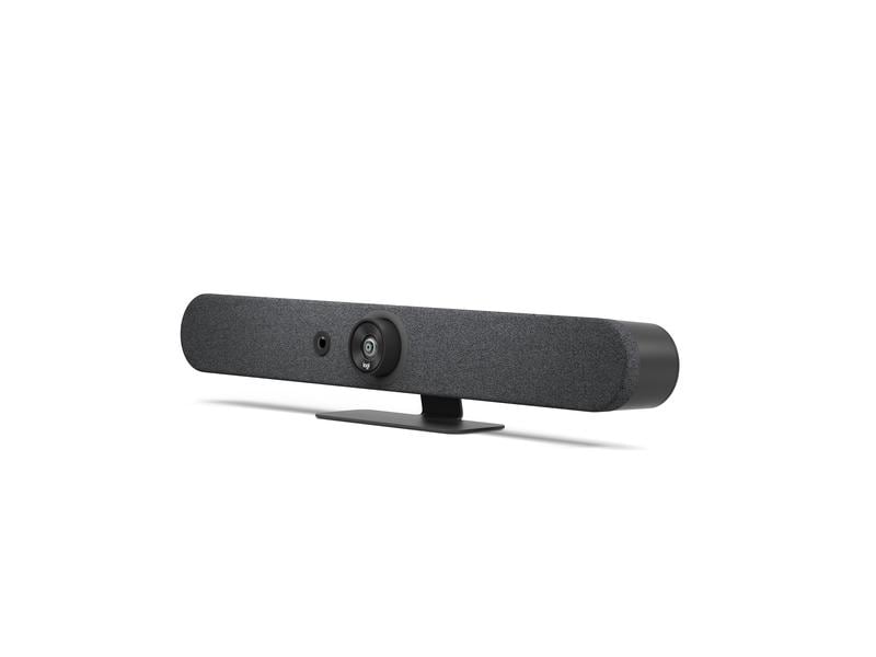 Logitech Rally Bar Mini Video Collaboration Bar Graphite, 4 Erstklassige All-in-one-Videobar für kleine Räume bis mittelgrosse Räume
