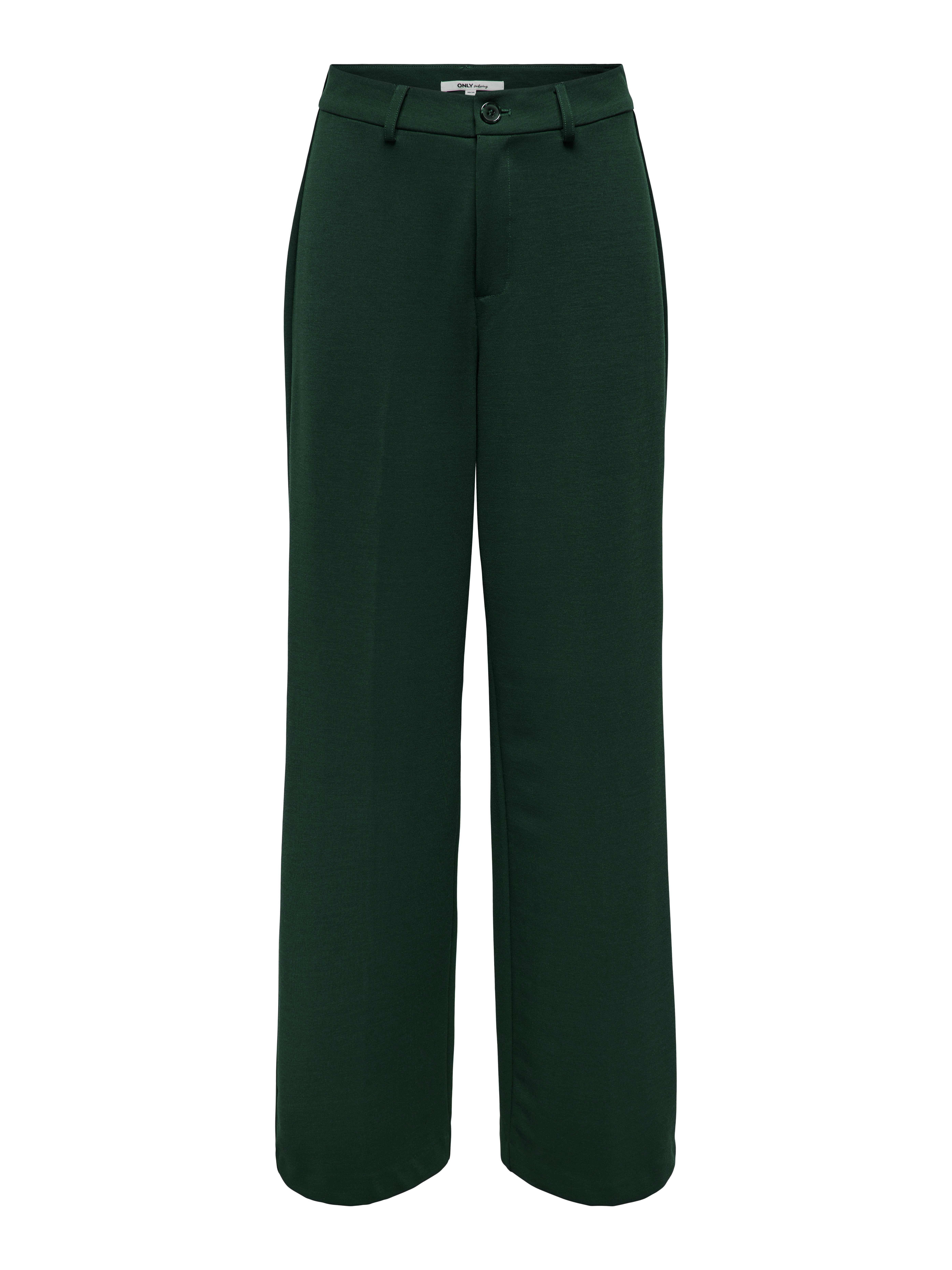 ONLPEACH Hohe Taille Weiter Beinschnitt Hose mit weitem Beinschnitt Scarab