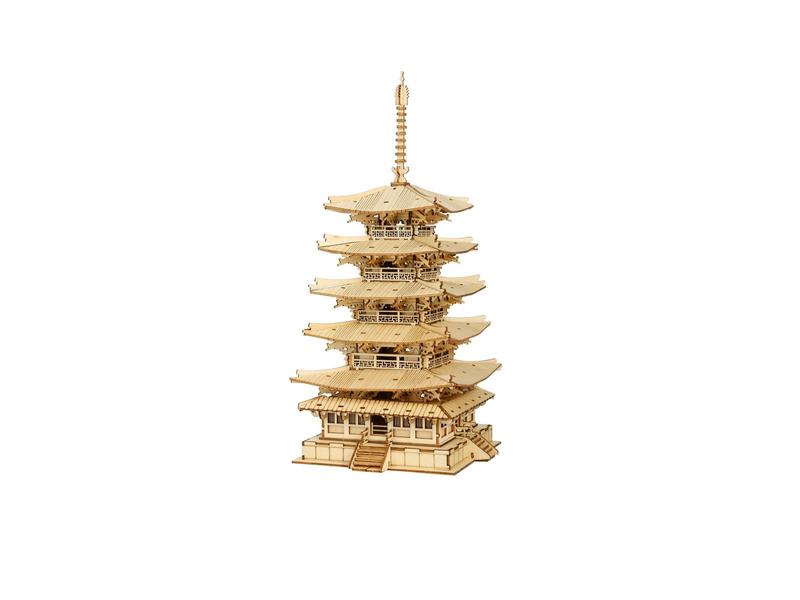 Pichler Bausatz Pagode Pagode 3D Puzzle aus Holz