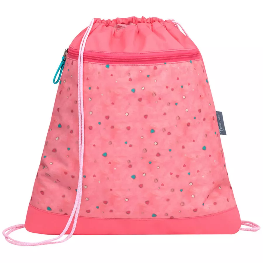 Belmil Schulranzen Smarty Schulranzen Set 6-teilig mit Brustgurt, Hüftgurt Blue Bird