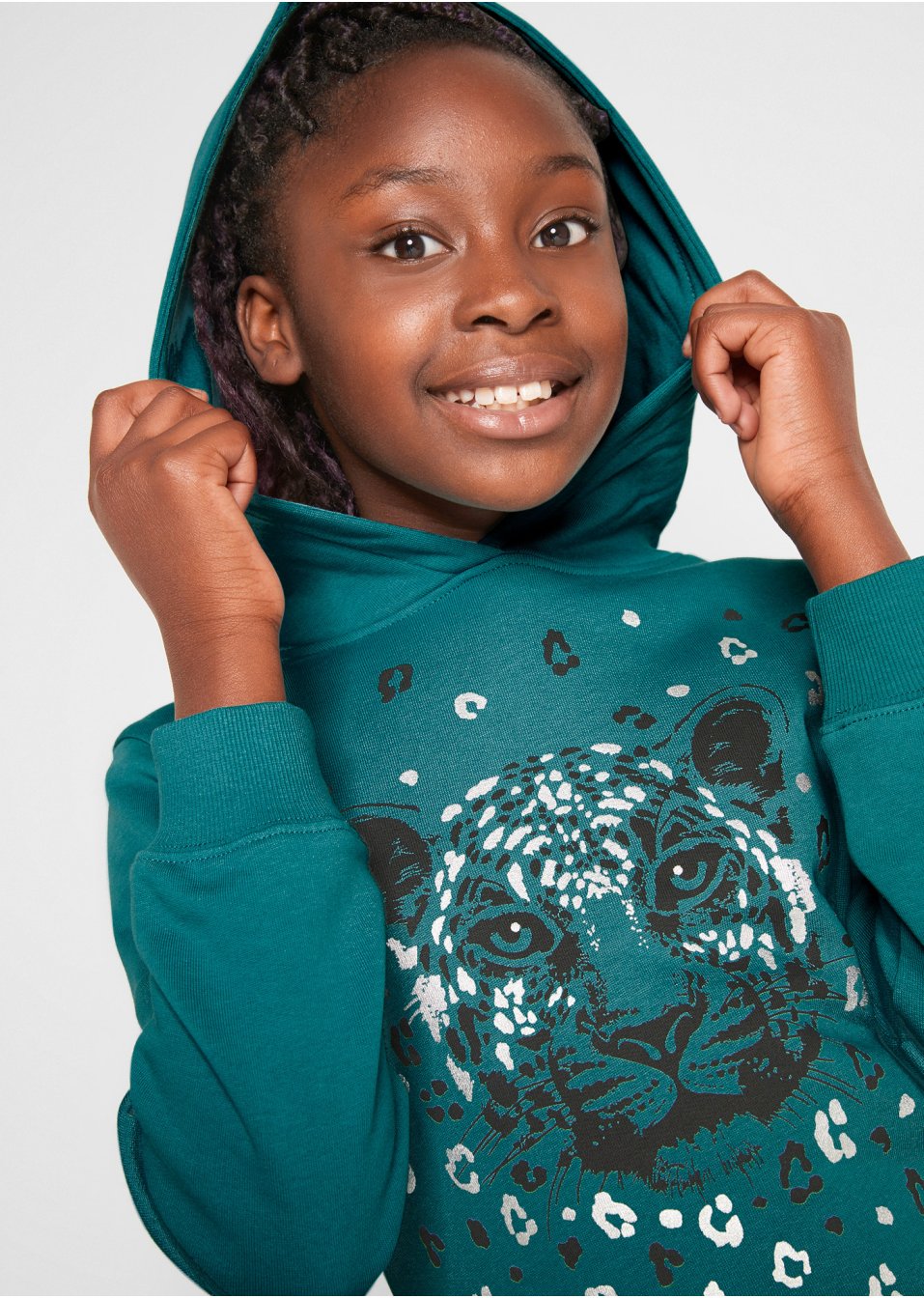 Sweat-shirt et legging fille (Ens. 2 pces.) coton