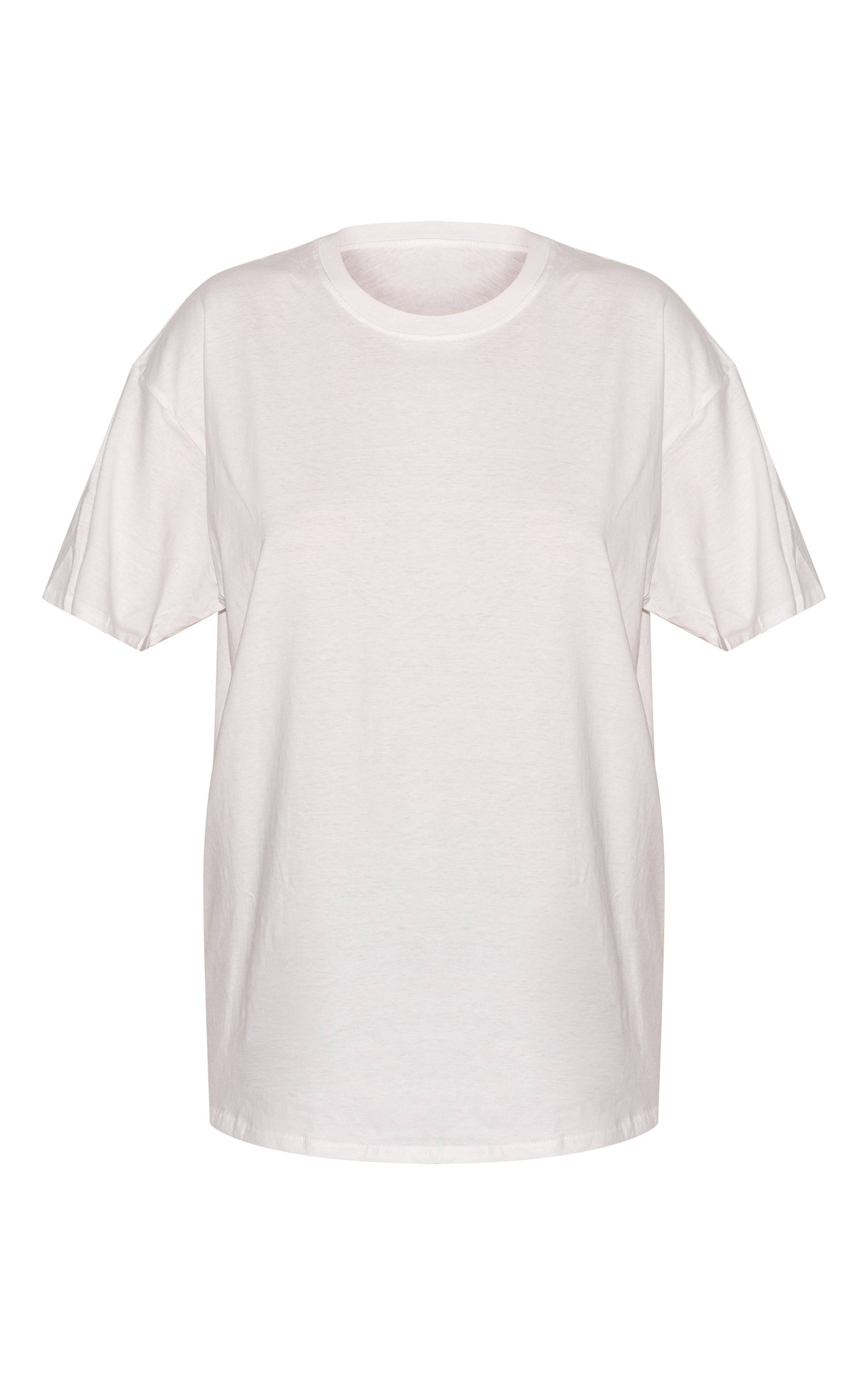 Blanc T-shirt Oversize Ultimate Grande Taille