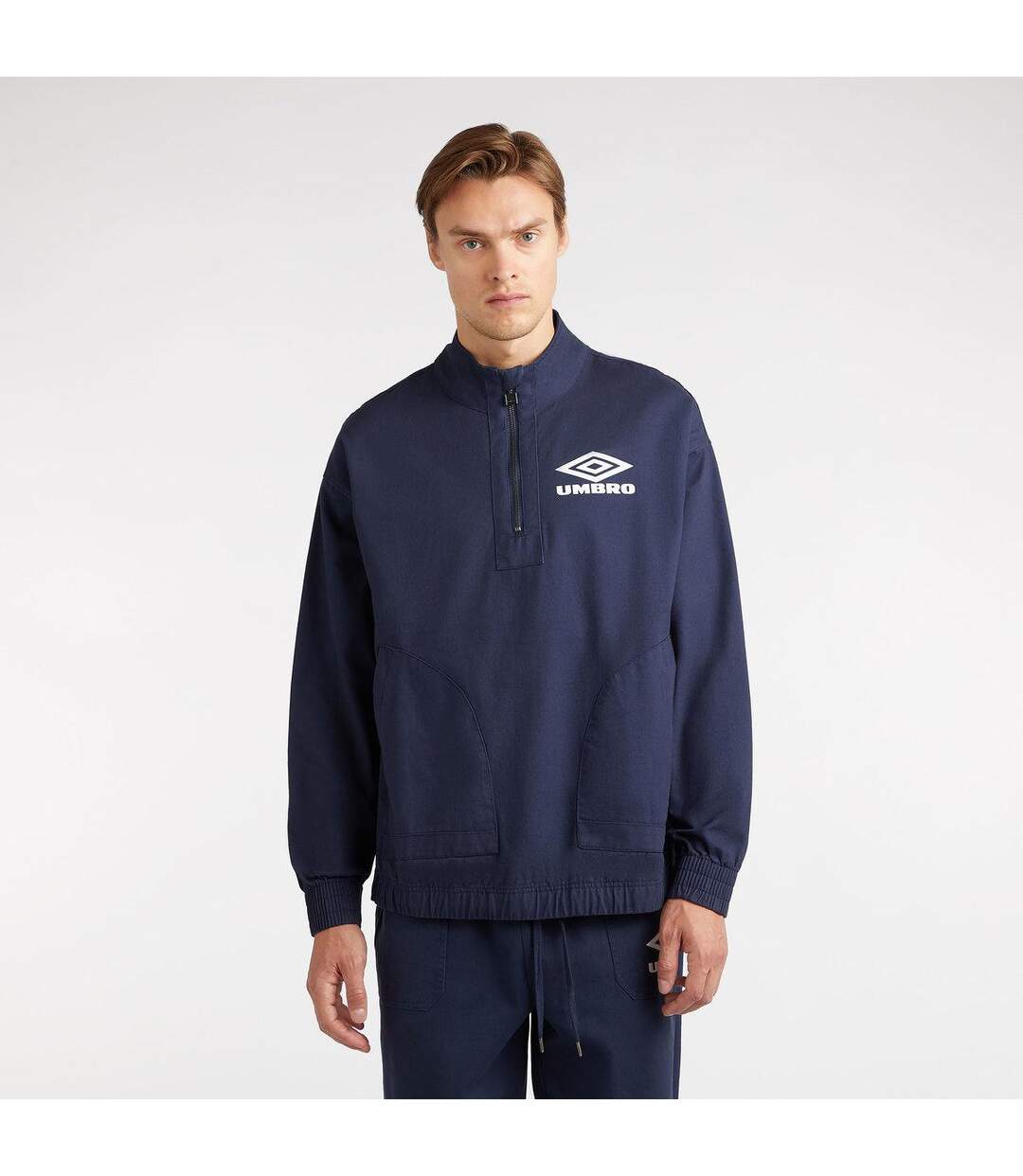 Umbro - Haut DRILL SMOCK - Homme (Bleu marine foncé) - UTUO1814