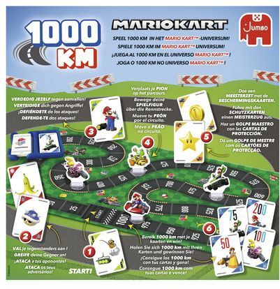 Jumbo - Mario Kart - Bordspel - 1000 KM