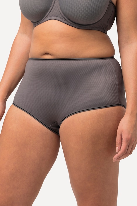 Midislip, Jacquard-Muster, Streifen