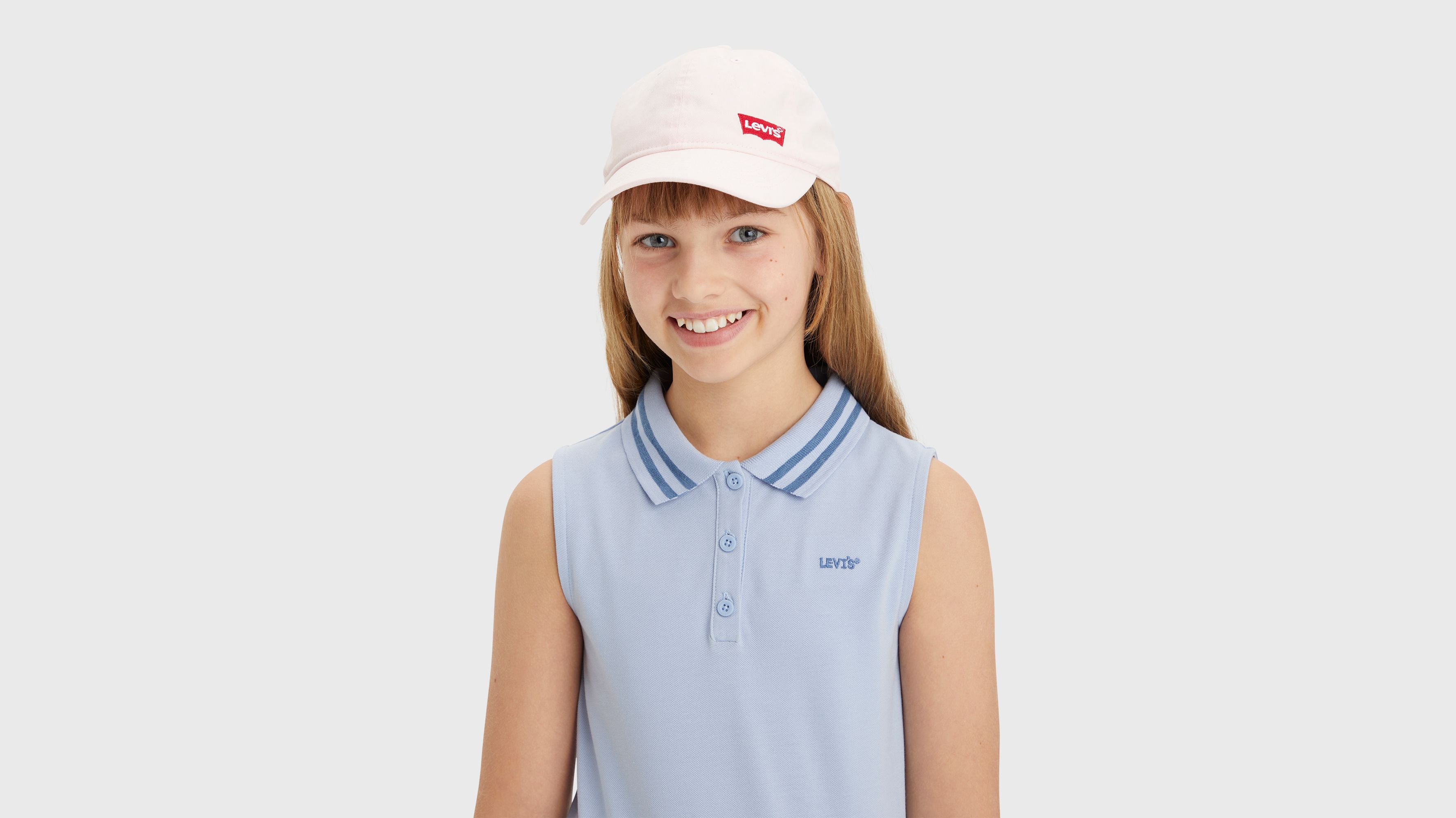 Ado casquette à visière incurvée Richmond Batwing - Chalk Pink - Rose