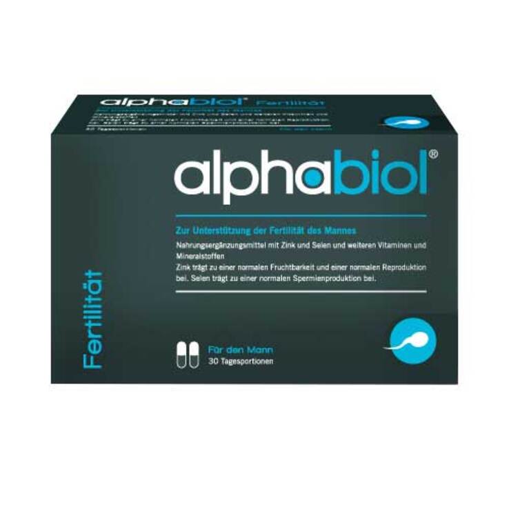 Alphabiol Fertilität für den Mann Kapseln, 60 St
