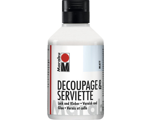 Marabu Decoupage Lak en Lijm, Mat, 250ml