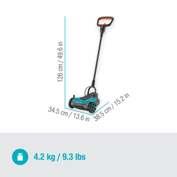Gardena 18V grasmaaier HandyMower 22cm (zonder accu)