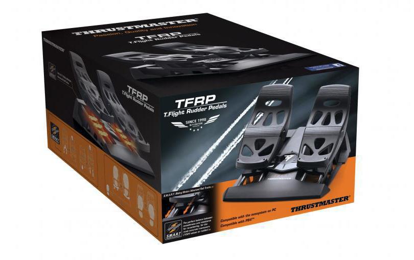 Pedalset T.Flight Rudder PedalsPräzises Flugpedalset für optimiertes Fliegen