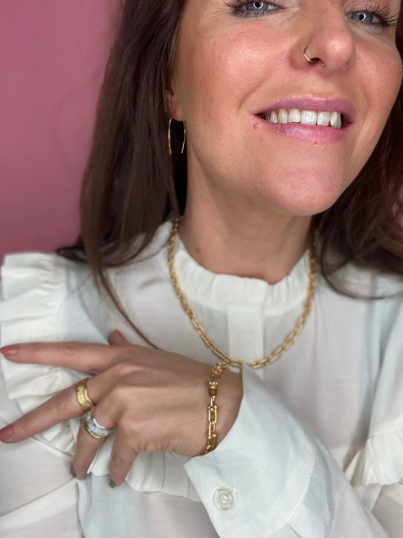 Mellow Moon Link Necklace