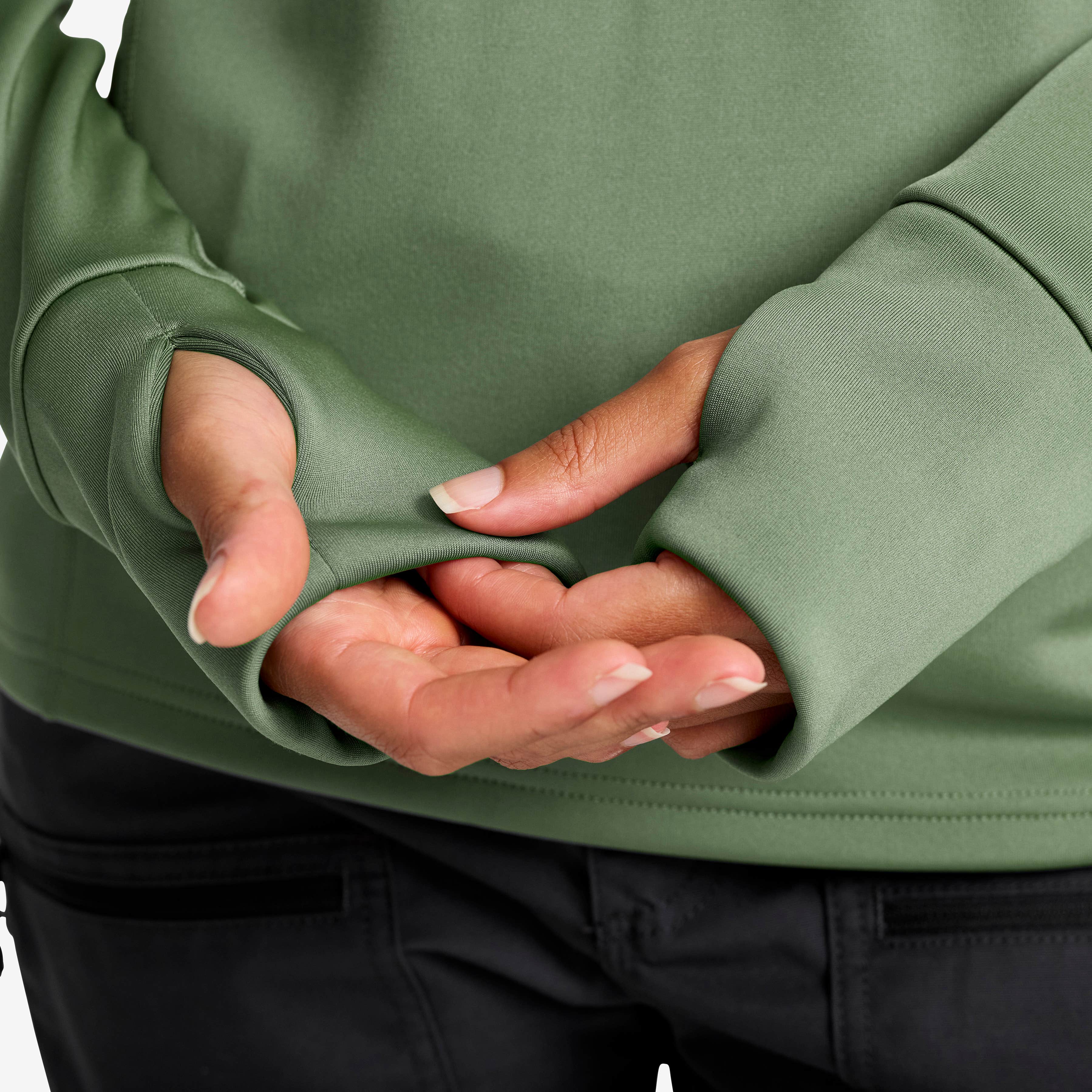 Evolution Half-zip Stretch Fleece Dame Dusty Green