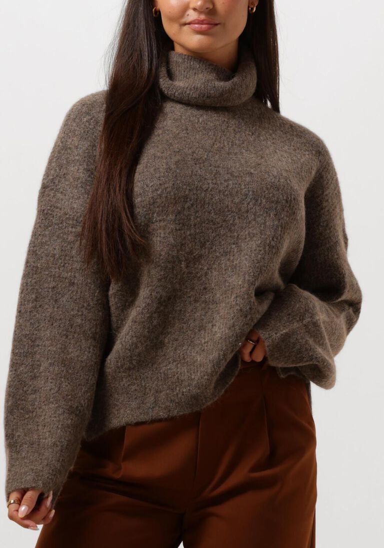 taupe gestuz coltrui alphagz rollneck