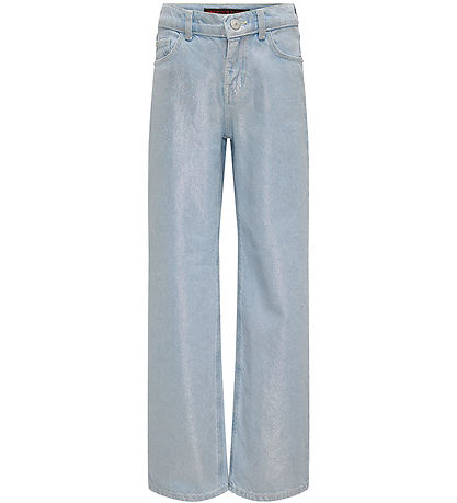 Kids Only Jeans - Glitzer - KogKanal - Light Blue Denim/Coated